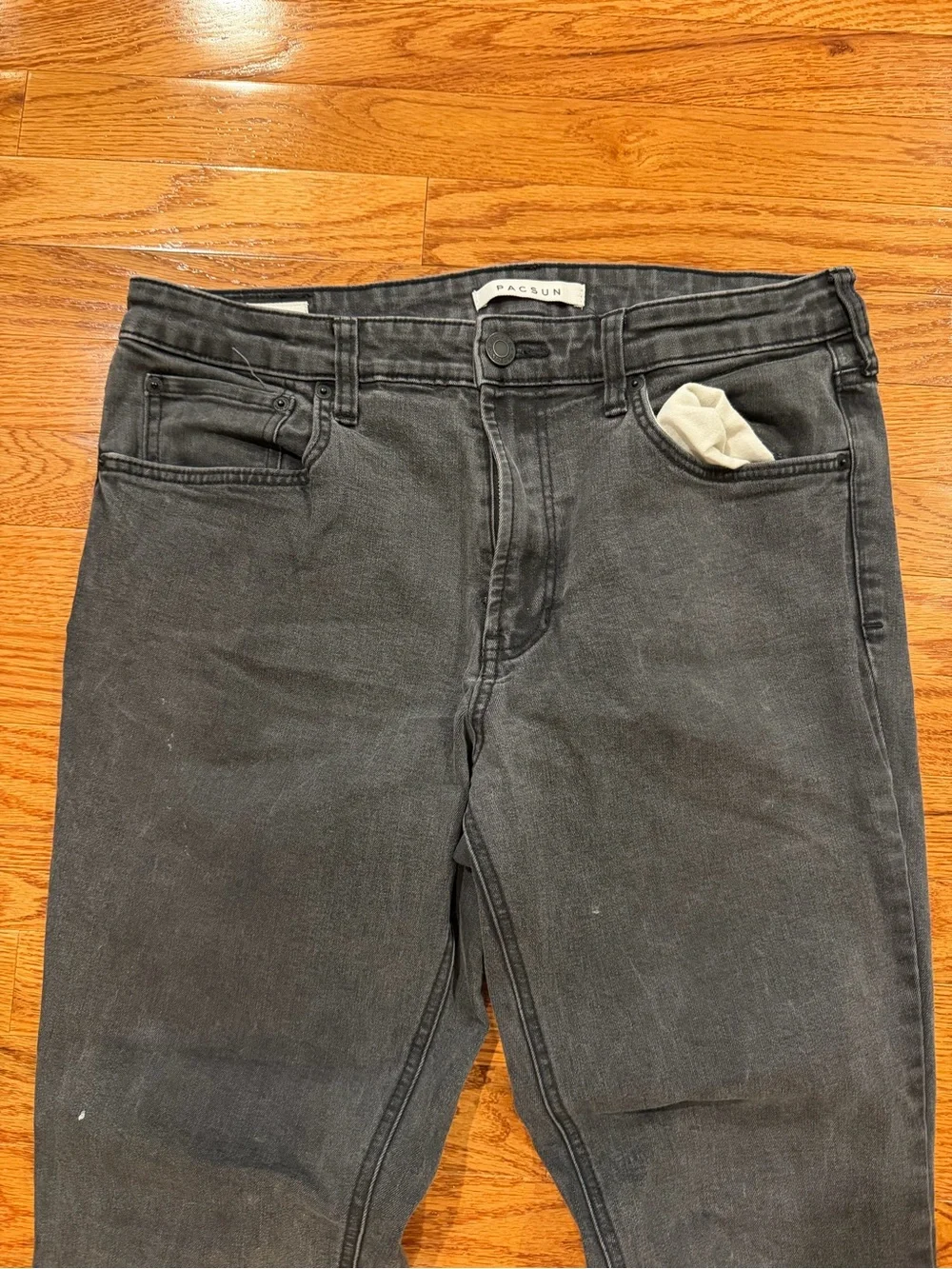 PacSun Men's Slim Straight Black Jeans
